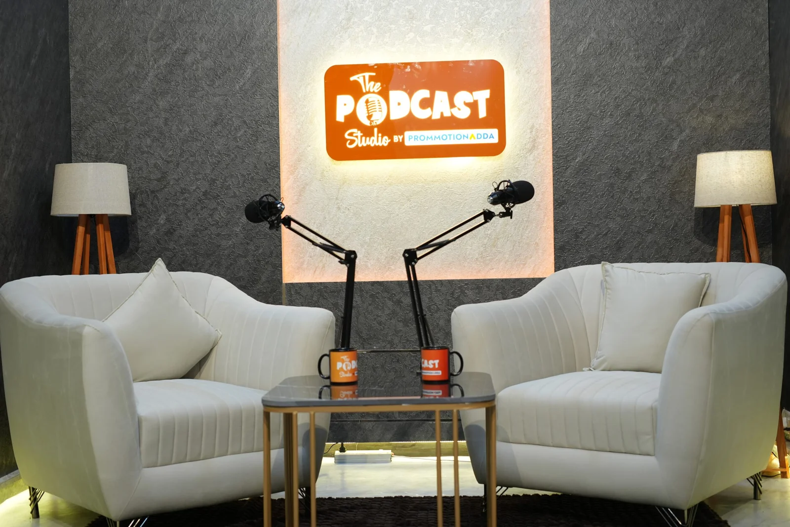 The Podcast Studio by PromotionAdda - Recording studio in Noida